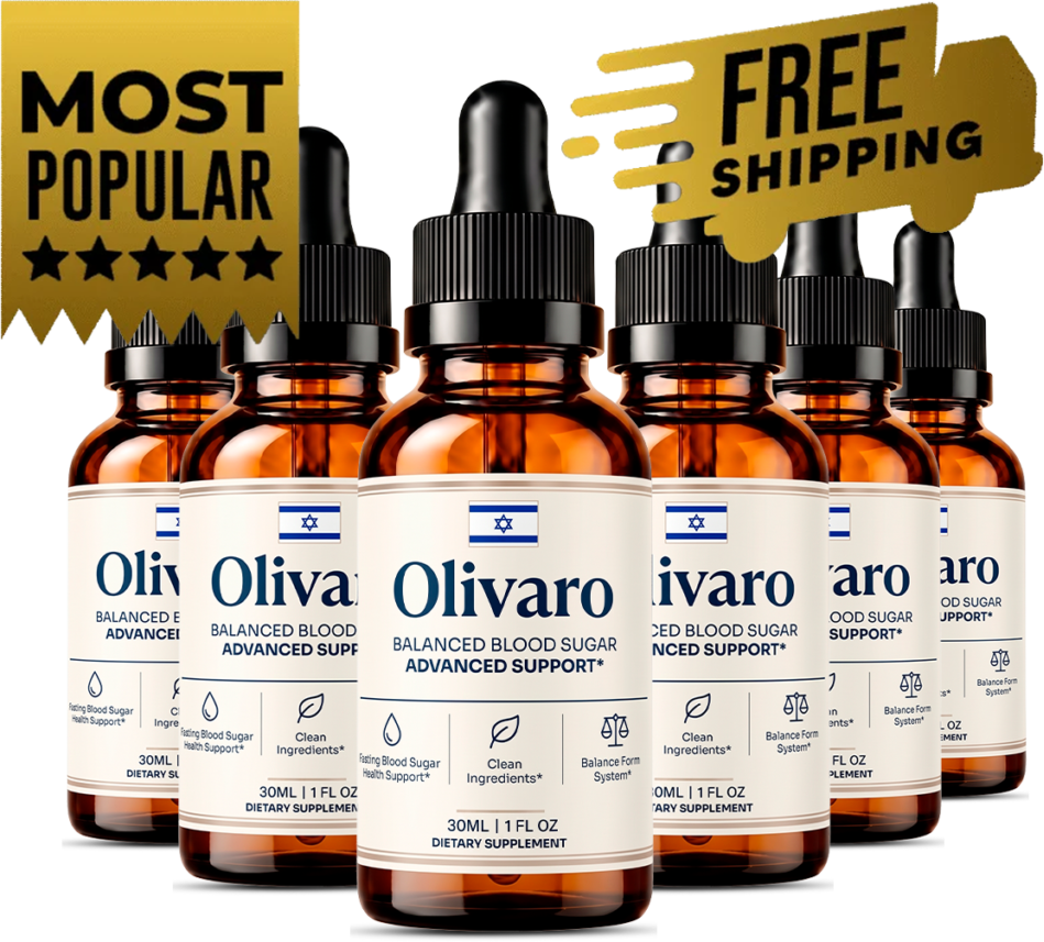 6 bottles of Olivaro liquid drops